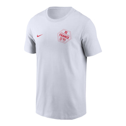Men's Nike USA Olympics White Tee - Front View