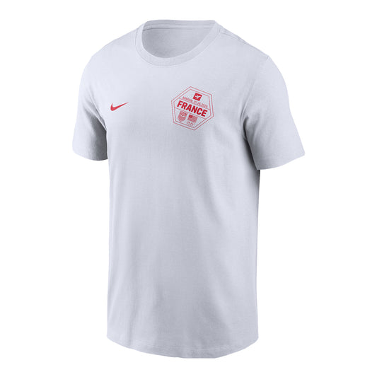 Men's Nike USA Olympics White Tee - Front View