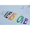 Unisex USMNT Love is Love Pride Blue Tee - Front Detail View