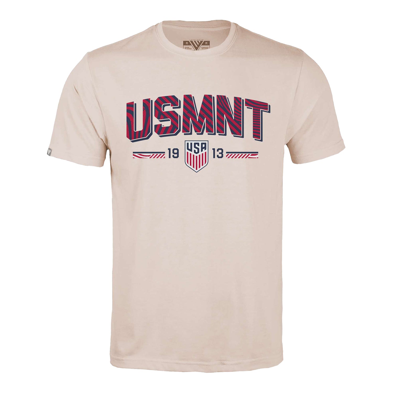 Men's Levelwear USMNT Strike Fast Sand Tee