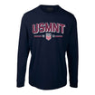 Men's Levelwear USMNT Strike Fast Navy Long Sleeve Tee