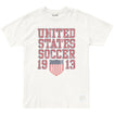 Unisex Original Retro Brand USA 1913 USA Crest Vintage Cream Tee