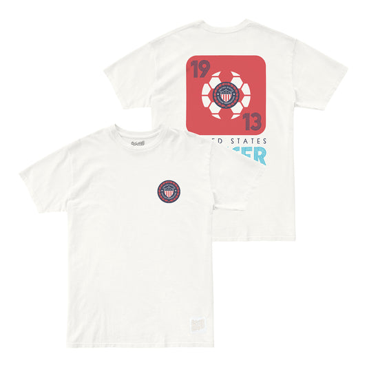 Unisex Original Retro Brand USA 1986 Crest Vintage Cream Tee