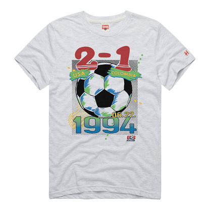Unisex Homage USMNT Retro 1994 Finals White Tee