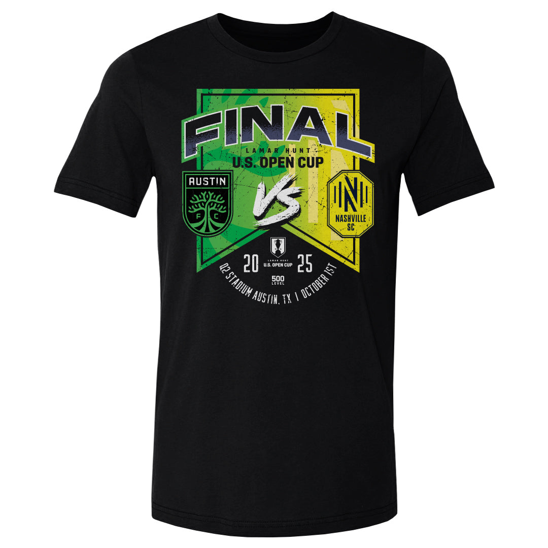 Unisex 500 LEVEL 2025 U.S. Open Cup Final T-Shirt