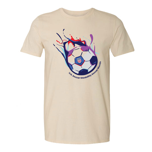 Unisex Disability Soccer Month T-Shirt