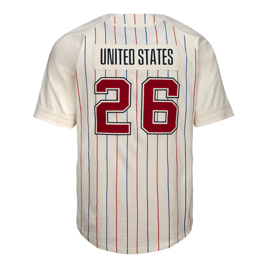 Unisex Sport Design Sweden USMNT Retro Baseball Jersey
