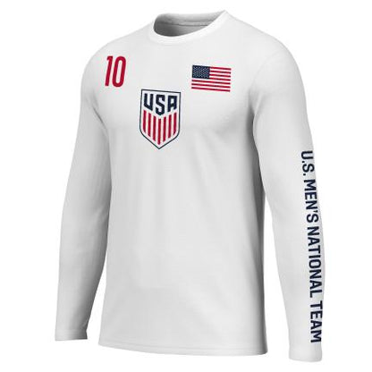Unisex USMNT Christian Pulisic Long-Sleeve T-Shirt