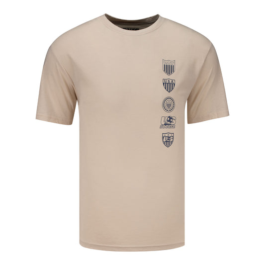 Unisex USMNT Levelwear Retro Logos Richmond T-Shirt