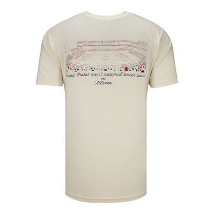 Unisex SDS USMNT Atlanta Stadium Natural T-Shirt