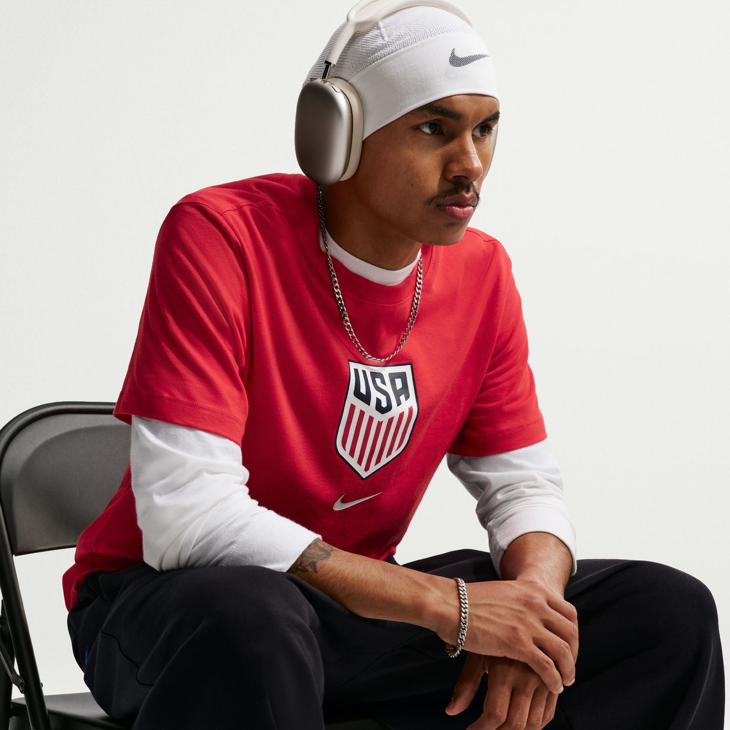 Unisex Nike USMNT Crest Red T-Shirt – U.S. Soccer Store®