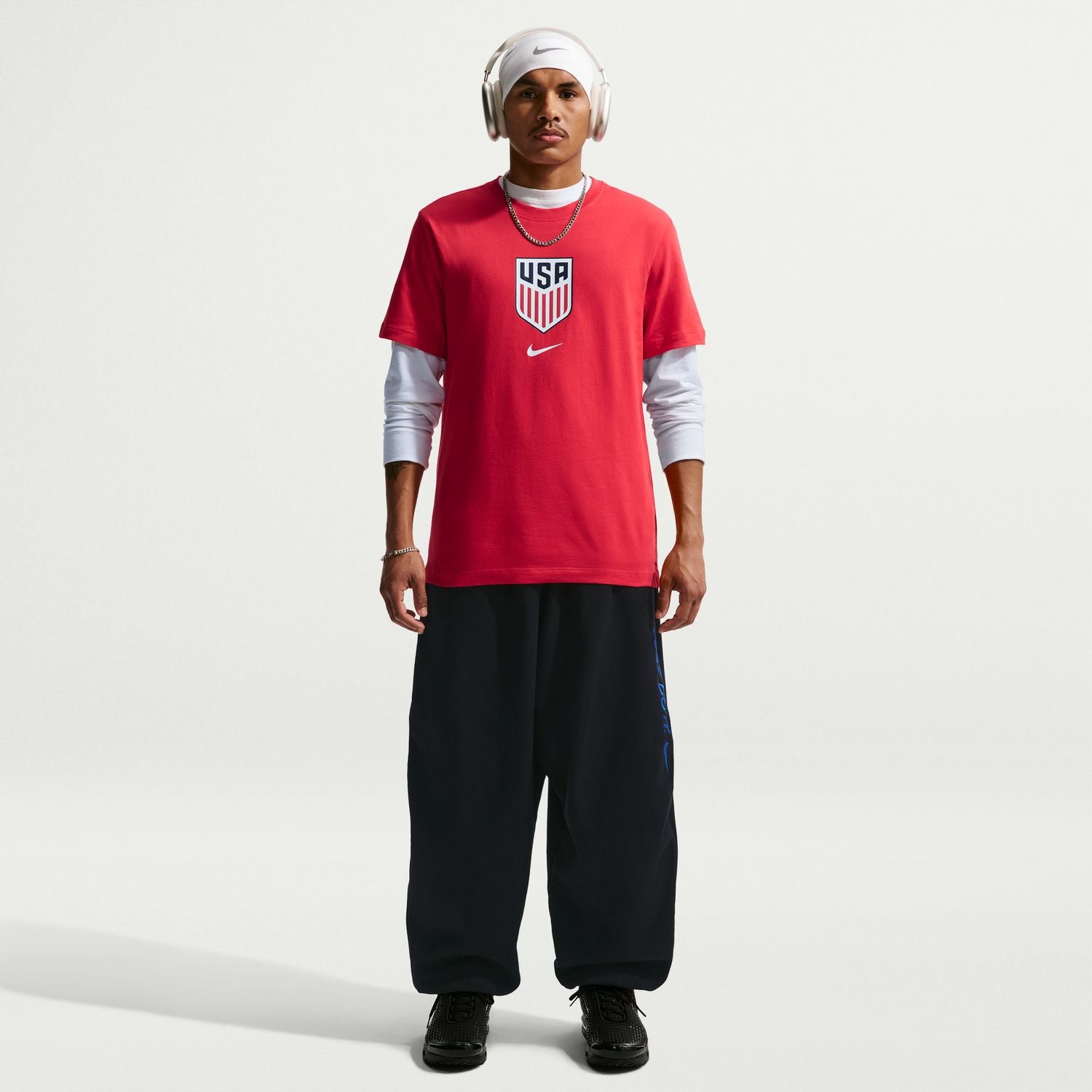 Unisex Nike USMNT Crest Red T-Shirt – U.S. Soccer Store®