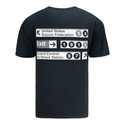 Unisex Sport Design Sweden Grand Central Station Subway Sign T-Shirt