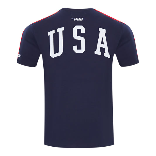 Unisex Pro Standard USMNT Classic Striped Navy T-Shirt