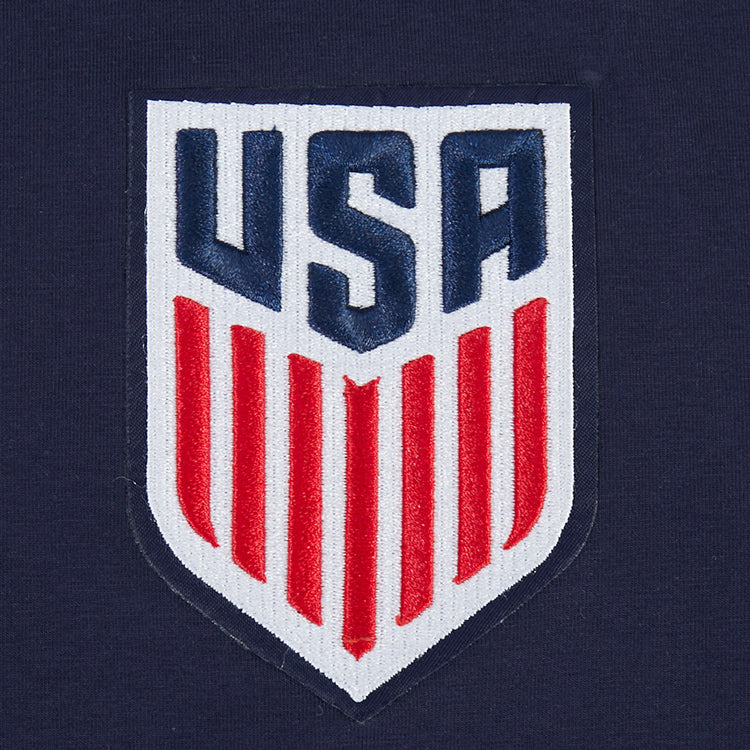 Unisex Pro Standard USMNT Classic Striped Navy T-Shirt