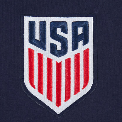 Unisex Pro Standard USMNT Classic Striped Navy T-Shirt