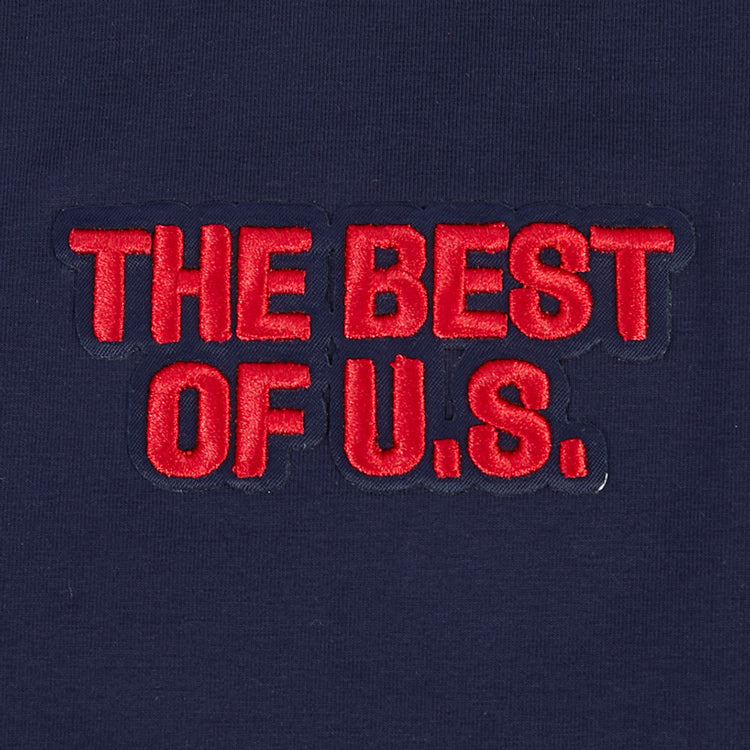 Unisex Pro Standard USMNT Classic Striped Navy T-Shirt