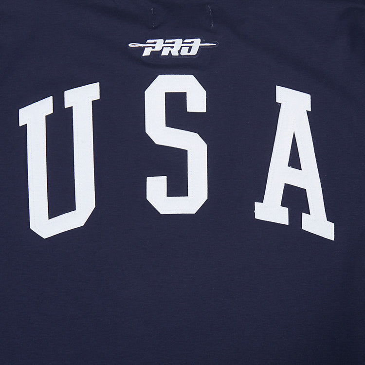 Unisex Pro Standard USMNT Classic Striped Navy T-Shirt
