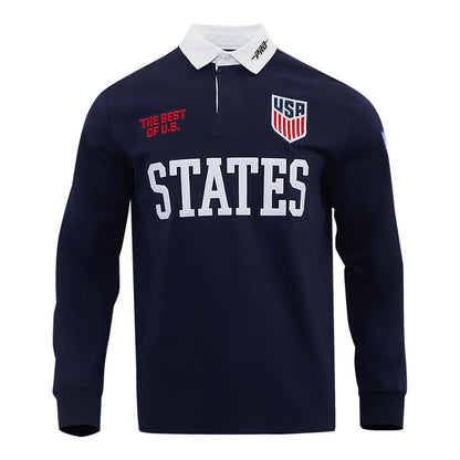 Unisex Pro Standard USMNT Classic Navy Rugby Shirt