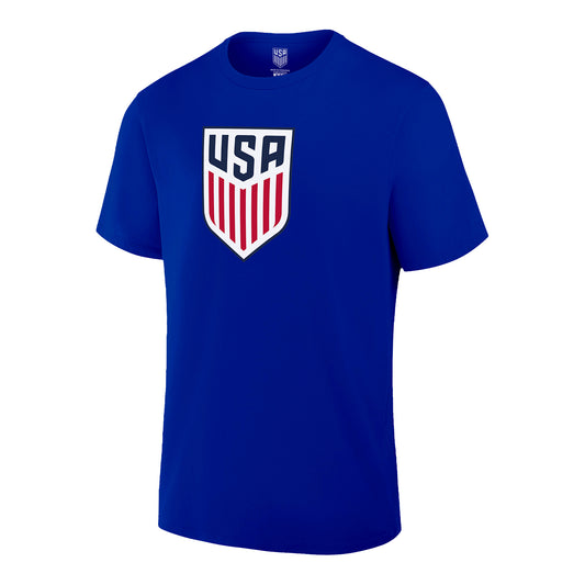 Unisex IconSports USA Blue Cotton T-Shirt
