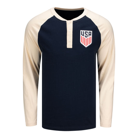 US Soccer Darius Rucker 26 Henley L/S T-Shirt