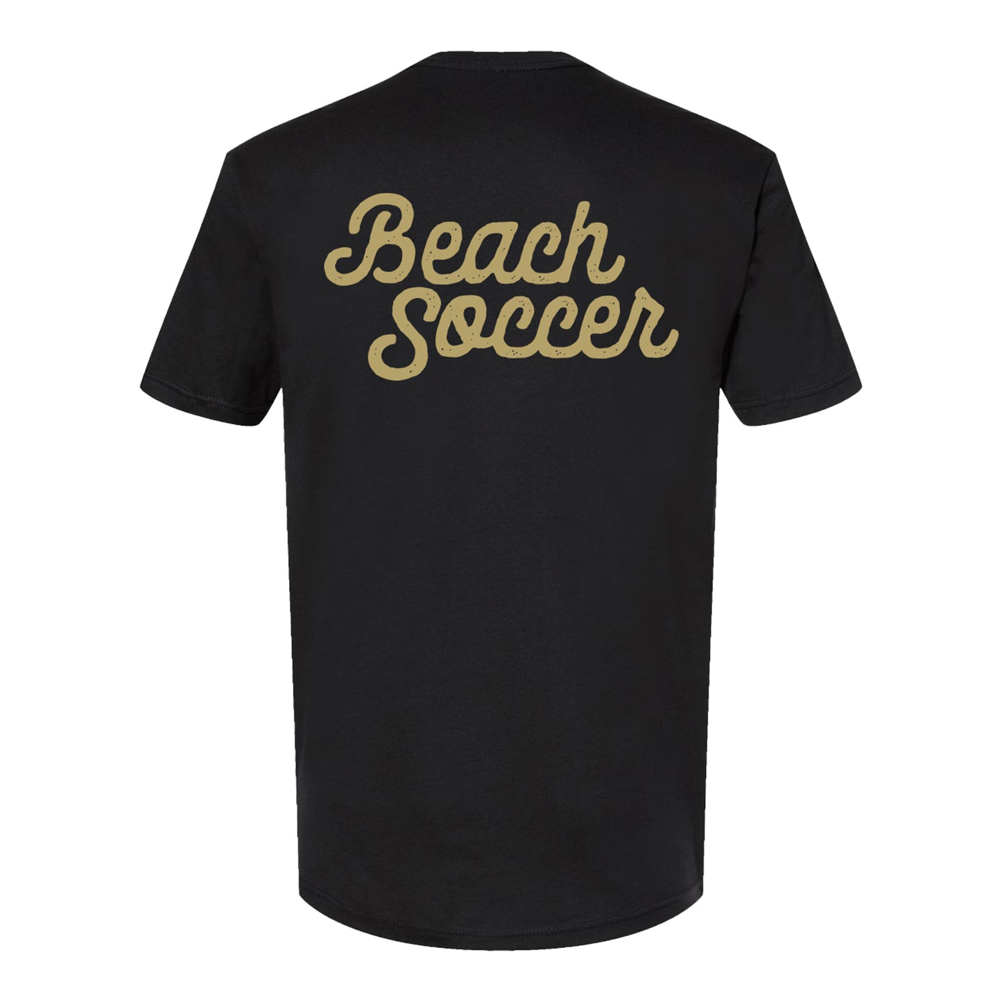U.S. Beach Soccer Black Tee - Back View