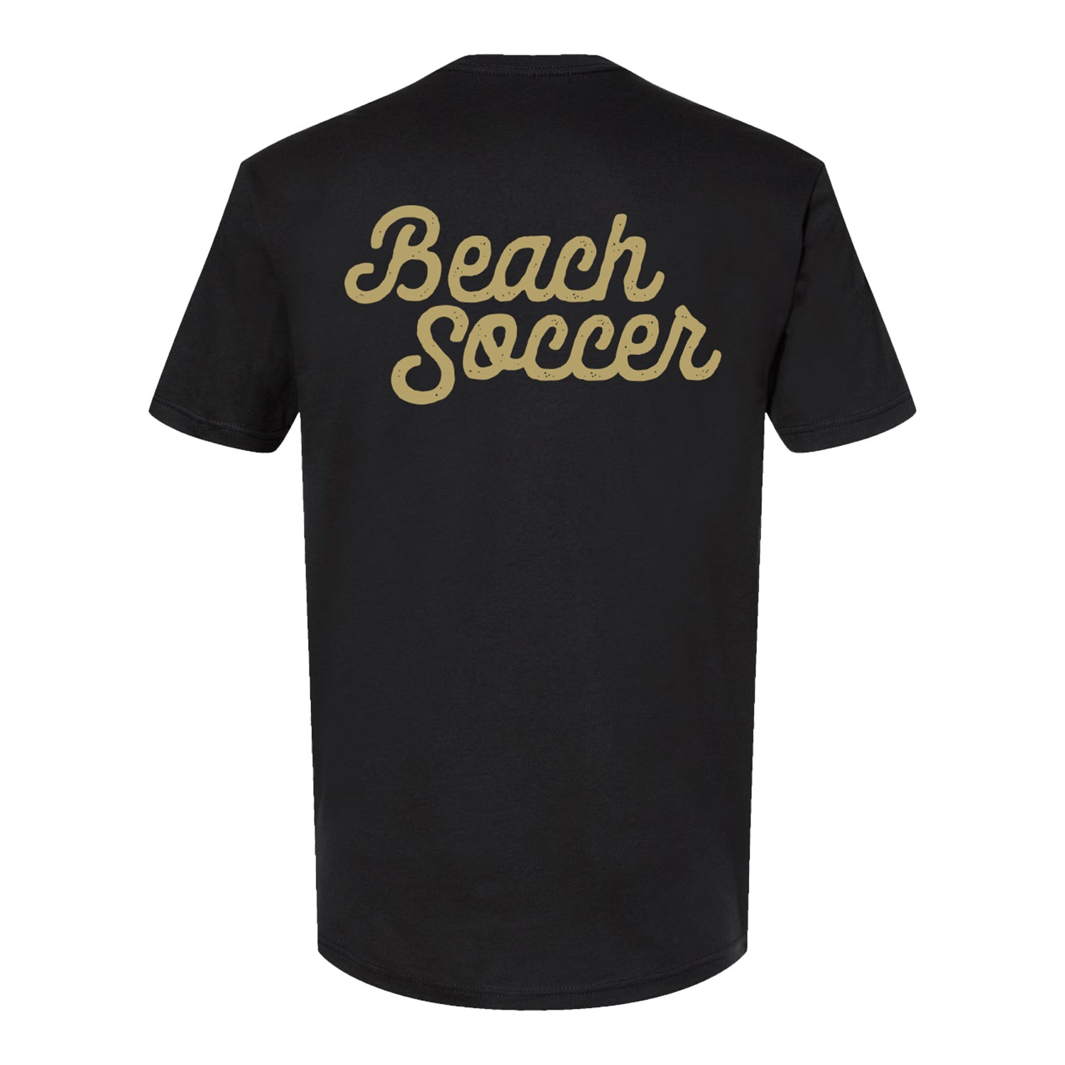 U.S. Beach Soccer Black Tee - Back View