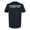 U.S. Co-Ed Power Soccer Navy Tee - Back View