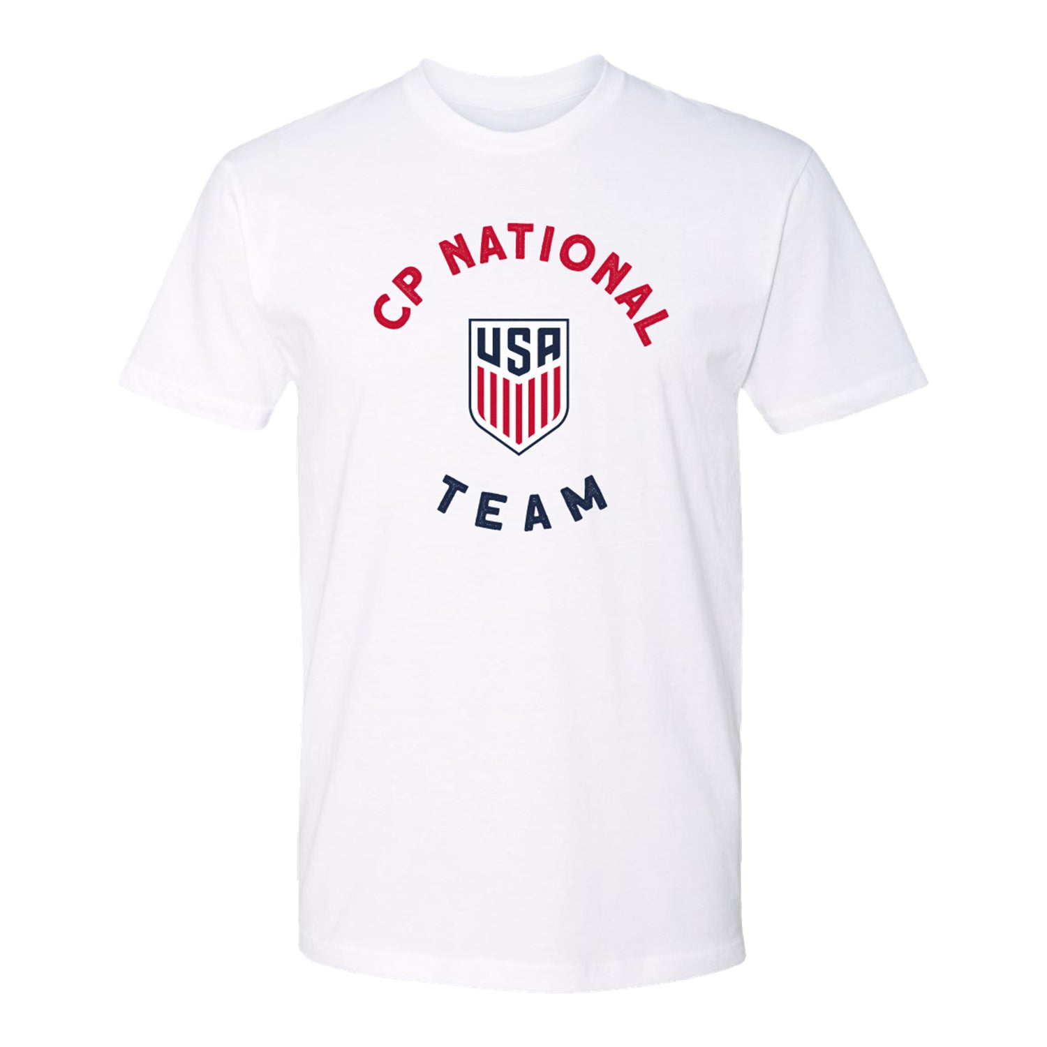 U.S. CP National Team White Tee - Front View
