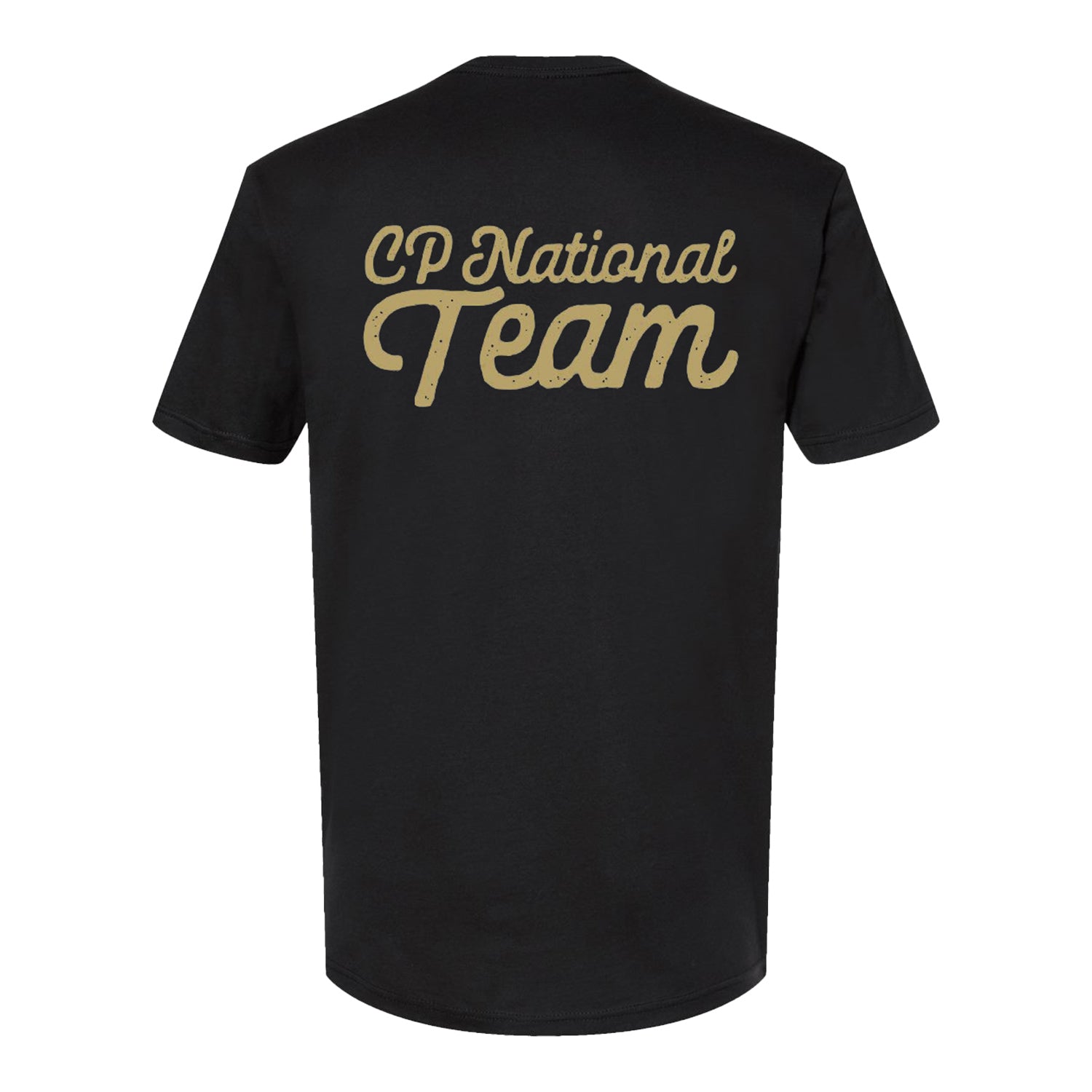 U.S. CP National Team Black Tee - Back View