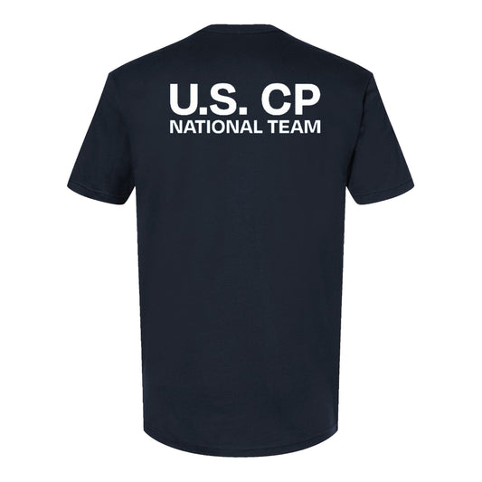 U.S. CP National Team Navy Tee - Back View