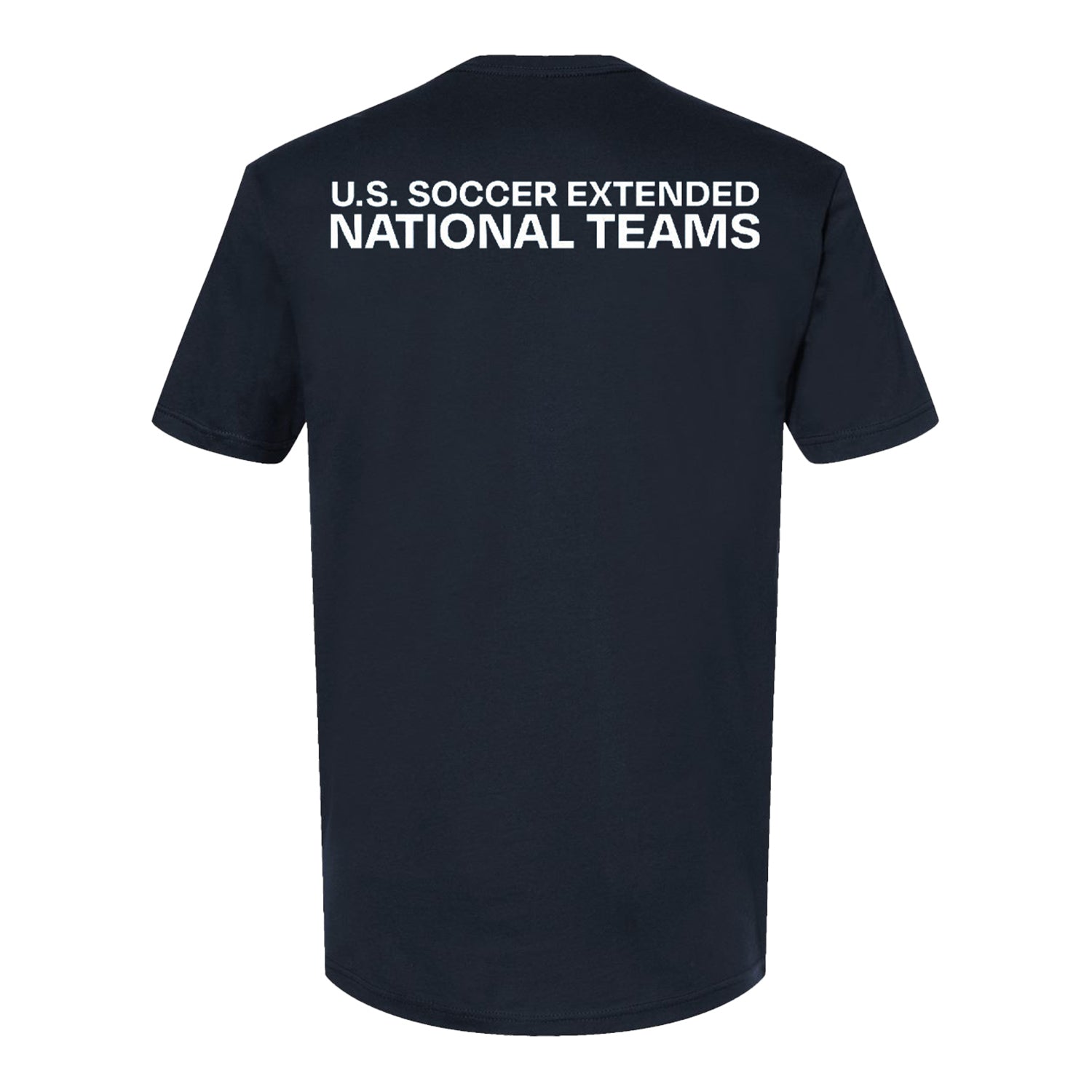 U.S. Extended National Team Navy Tee - Back View