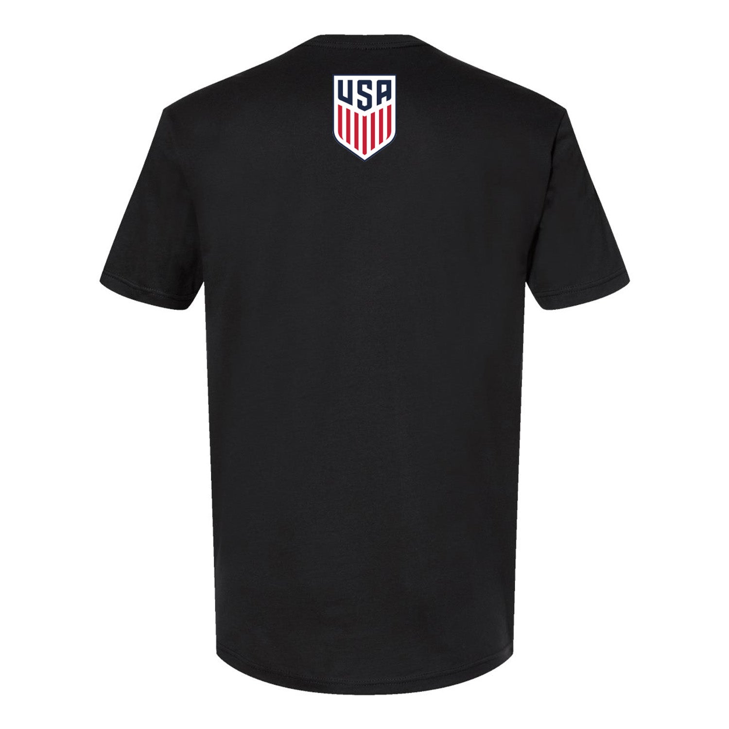 Unisex USMNT Wave Black Tee - Back View