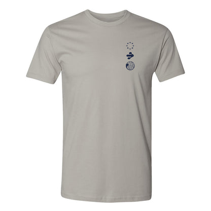 Unisex USMNT Only Forward Grey Tee - Front View