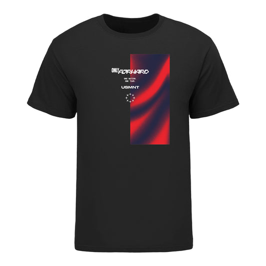 Unisex USMNT Gradient Black Tee