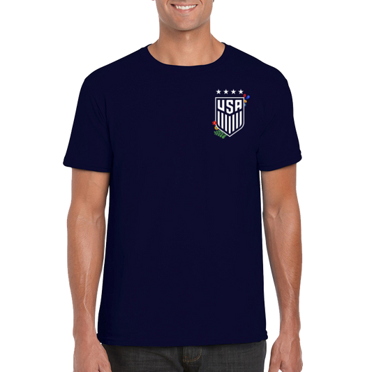 Unisex Hispanic Heritage USWNT vs Spain Commemorative T-shirt