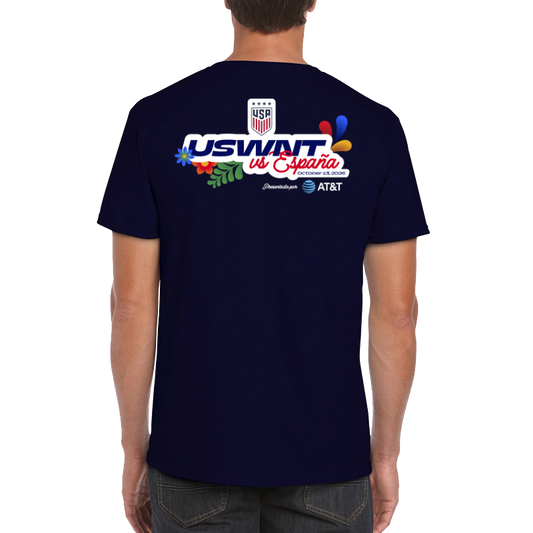 Unisex Hispanic Heritage USWNT vs Spain Commemorative T-shirt