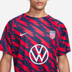 Men's Nike USMNT 2023 VW Pre-Match Red Top - Front Graphic View