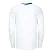 Men's Nike USMNT 2024 American Classic Home Stadium Long Sleeve Jersey in White - Back View