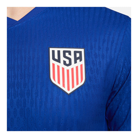Men's Nike USMNT 2024 American Icon Away Match Jersey - Logo View
