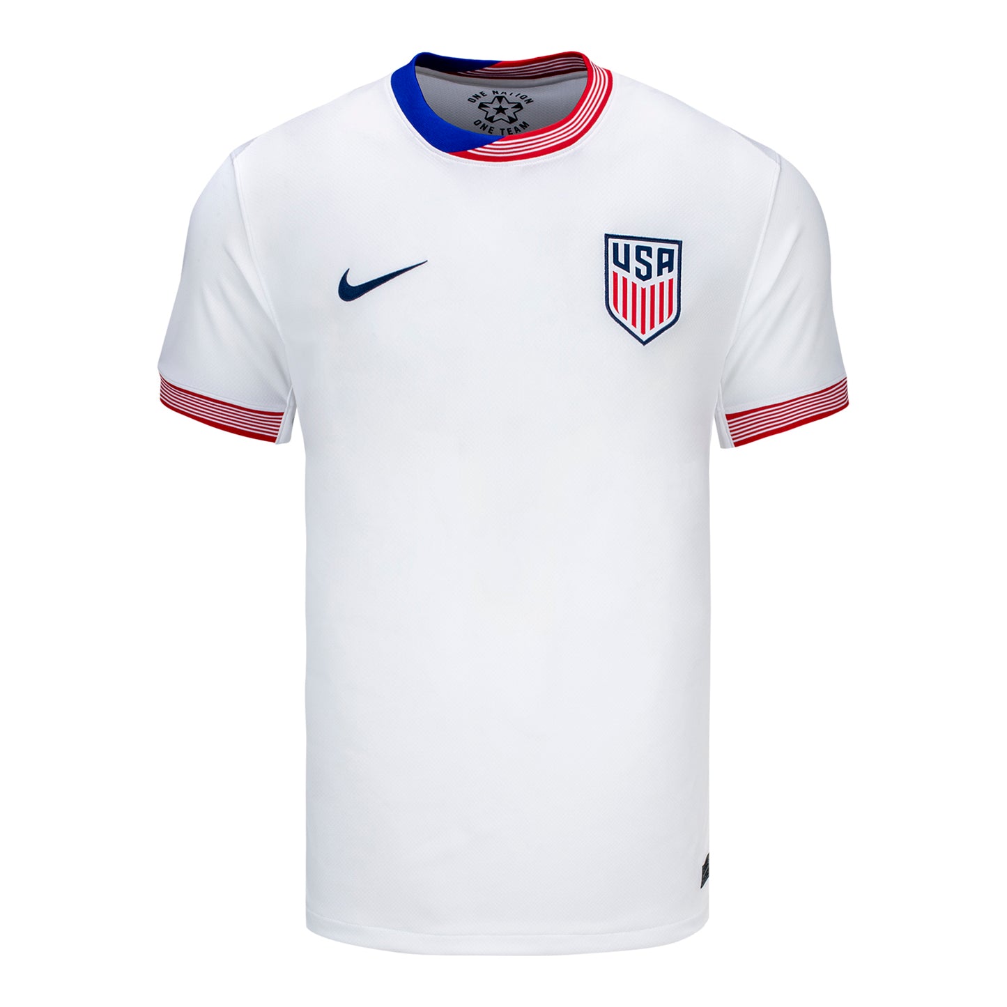 Youth Nike USMNT 2024 American Classic Home Stadium Jersey - Front View