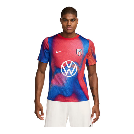 Men's Nike USA 2024 Pre-Match Top - Front View