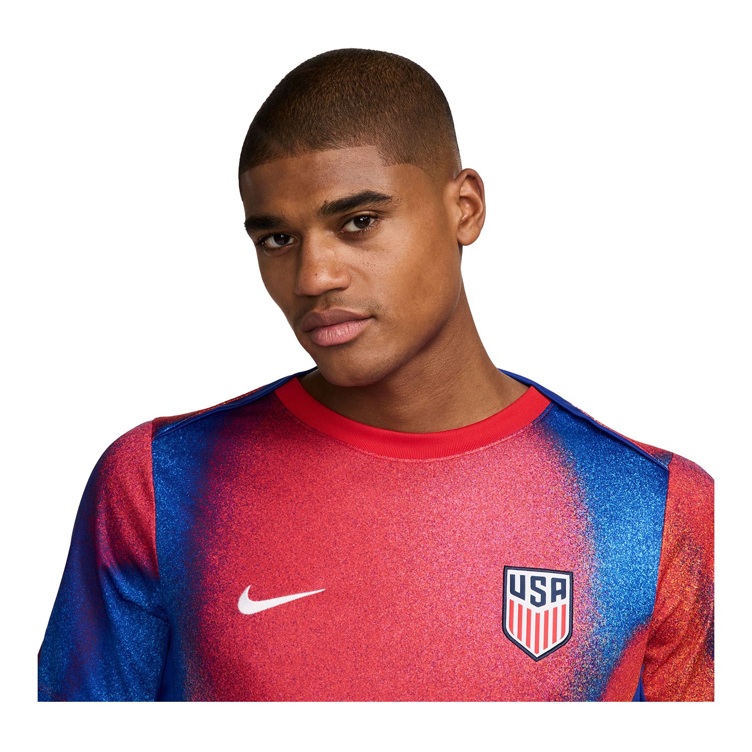 Men's Nike USA 2024 Pre-Match Top - Model View