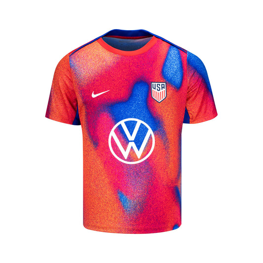 Youth Nike USMNT 2024 Pre-Match Top - Front View