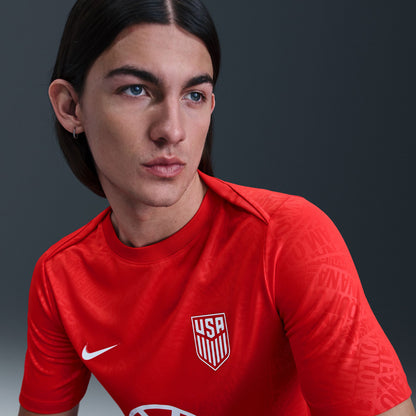 Men's Nike USA 2025 Pre-Match Top
