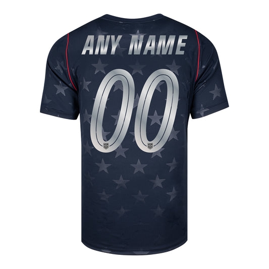 Men's Nike USMNT 2026 Personalized Away Replica Jersey - Stars