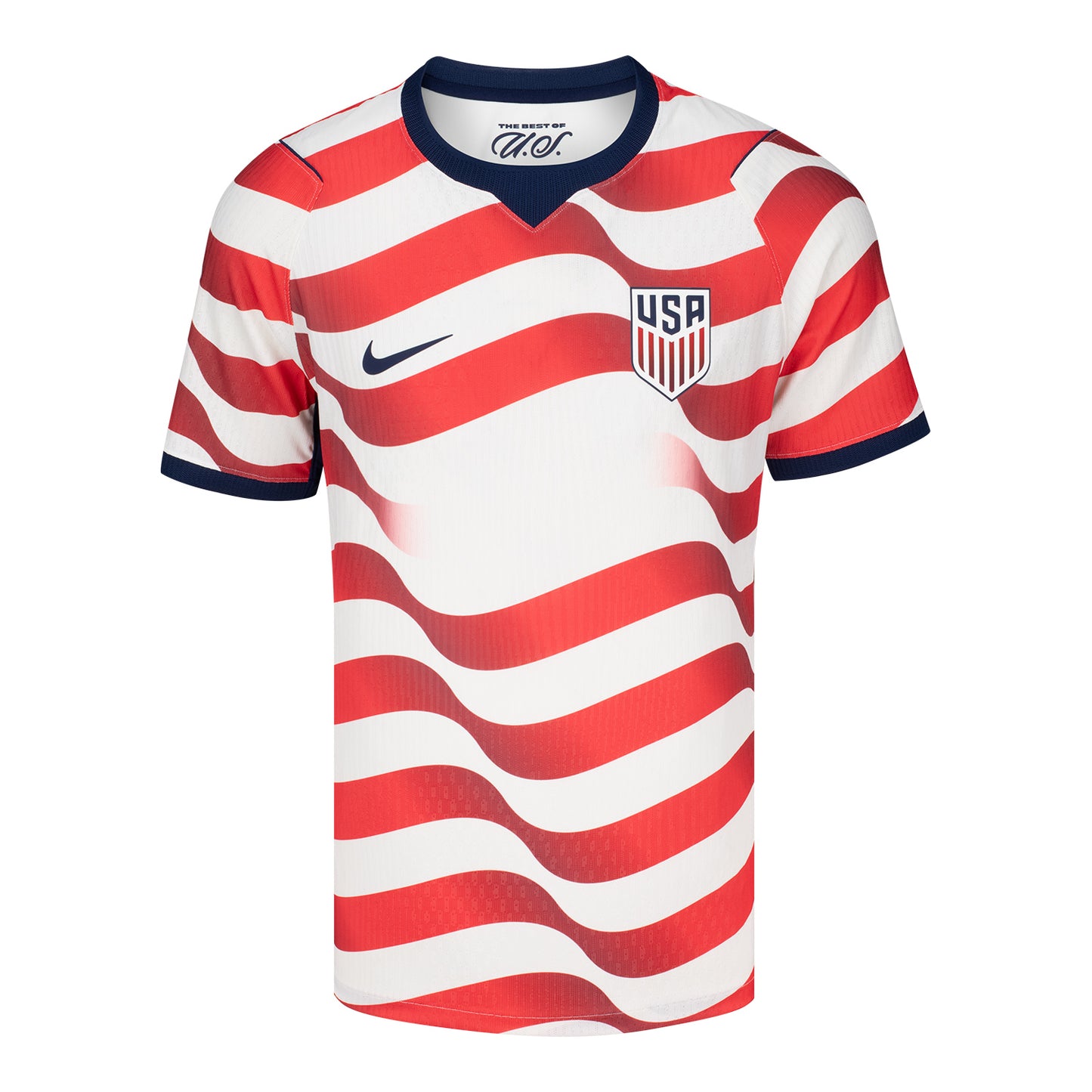 Men's Nike USMNT 2026 Personalized Stripes Match Jersey