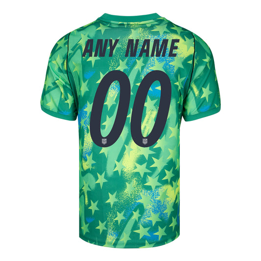 Men's Nike USMNT 2026 Personalized Goalkeeper Stadium Jersey