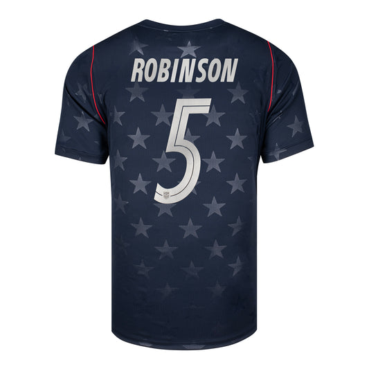 Men's Nike USMNT 2026 Antonee Robinson Away Stadium Jersey - Stars