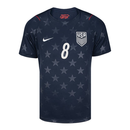 Men's Nike USMNT 2026 Weston McKennie Home Stadium Jersey - Stars